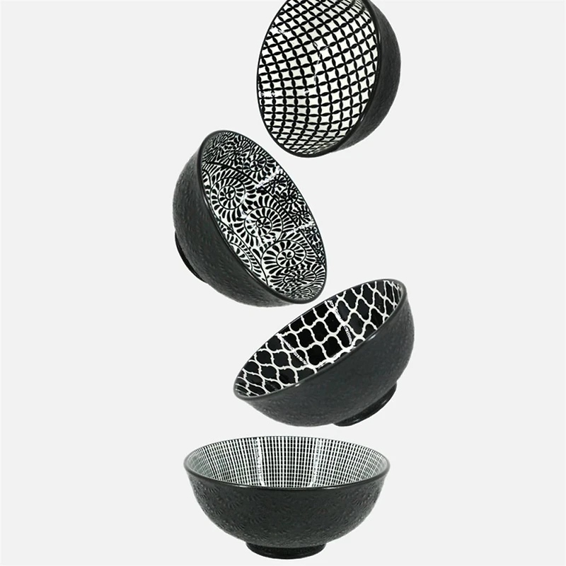 BIA Assorted Black/White Bowl 