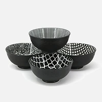 BIA Assorted Black/White Bowl 