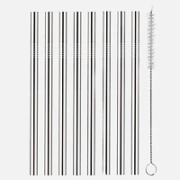 OGGI BAR Set of 8 Double-Walled Cocktail Straws 