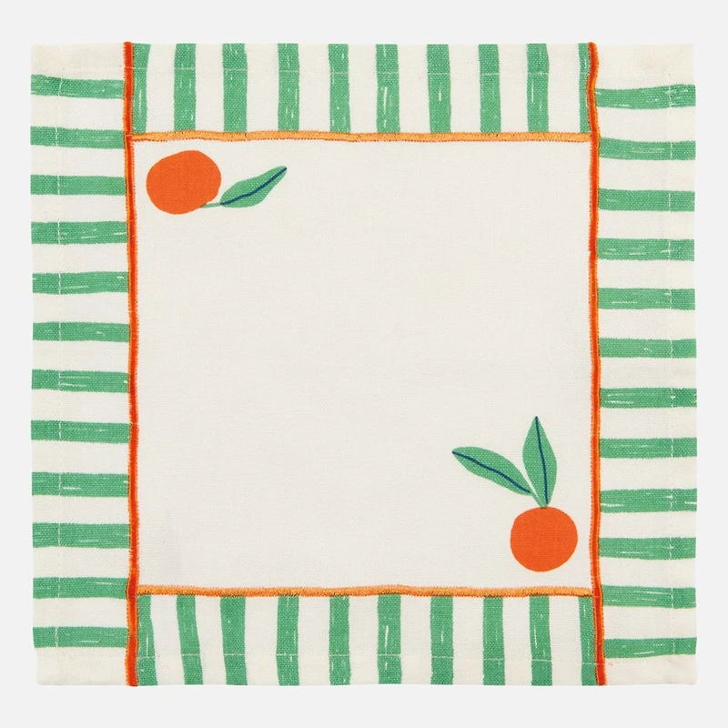 Citrus Burst Cocktail Napkins, Set of 4