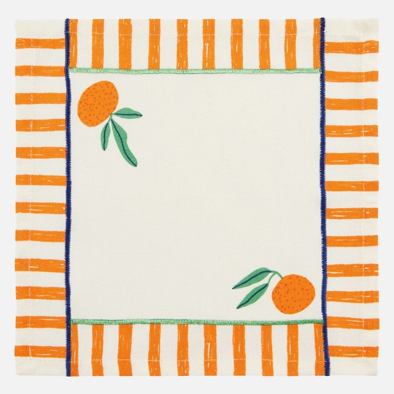 Citrus Burst Cocktail Napkins, Set of 4