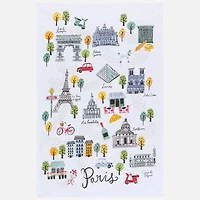 Meet Me in Paris Tea Towel