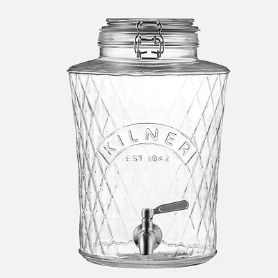 Kilner Distributeur de boisson avec diamant en relief 