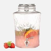 Kilner Distributeur de boisson avec diamant en relief 