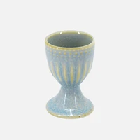 Reactive Glazed Egg Cup - Green by BIA