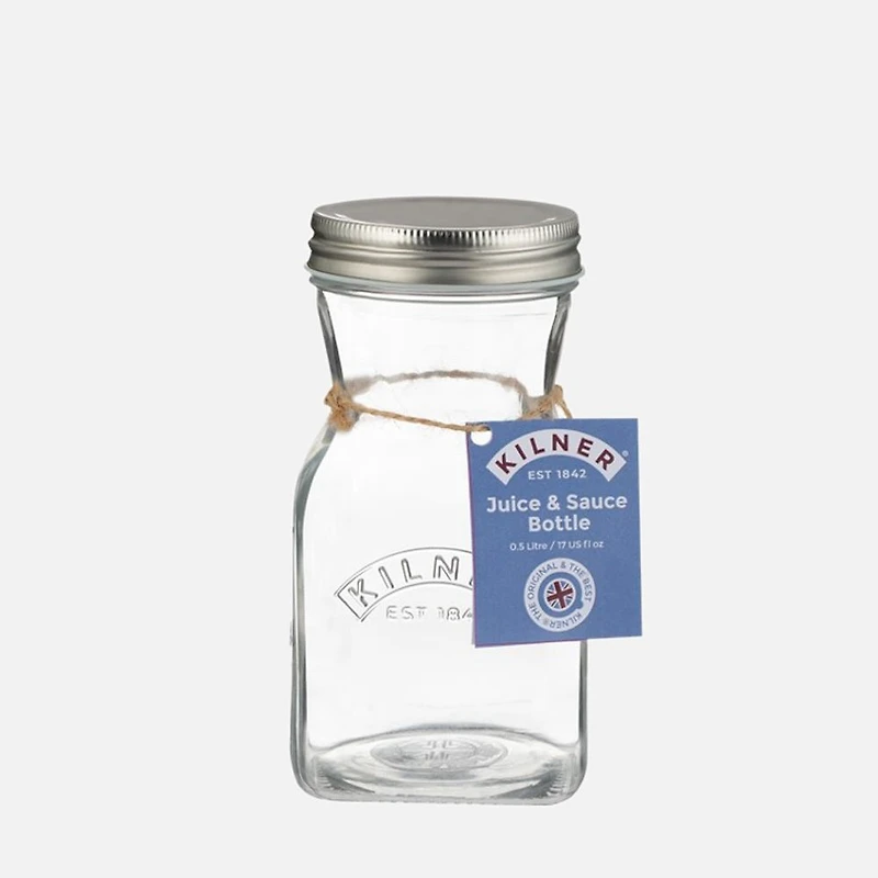 Bouteille pour jus et sauce avec couvercle - 500 ml