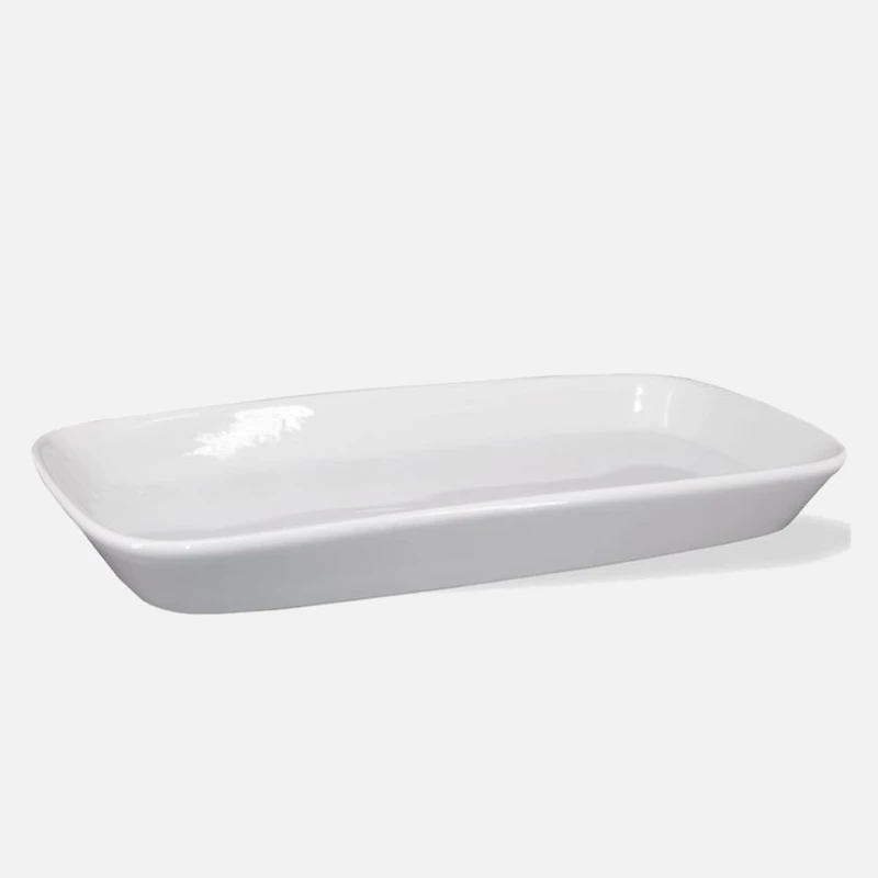 Lido Plateau Large, 42,5 x 27 cm - Blanc