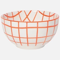 Danica Woblly Check Everyday Bowls, Set of 4