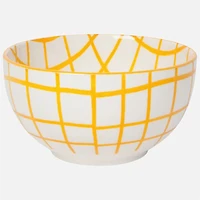 Danica Woblly Check Everyday Bowls, Set of 4