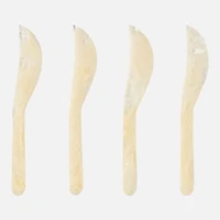 Ivory Resin Spreaders, Set of 4