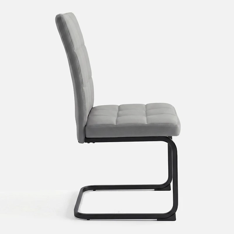 Dajah PU Dining Chairs, Set of 2