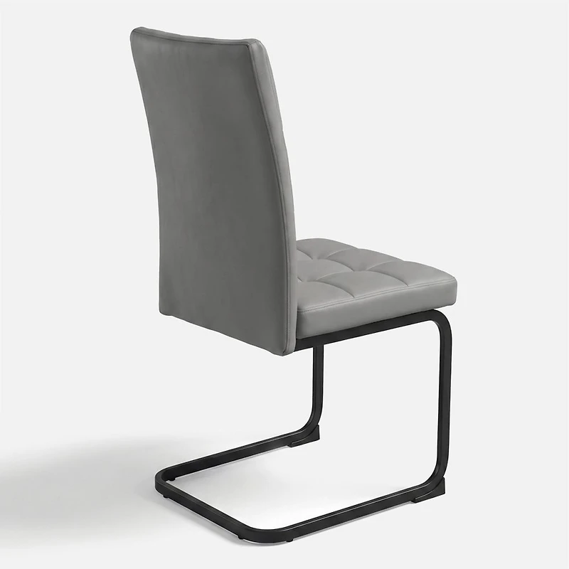 Dajah PU Dining Chairs, Set of 2