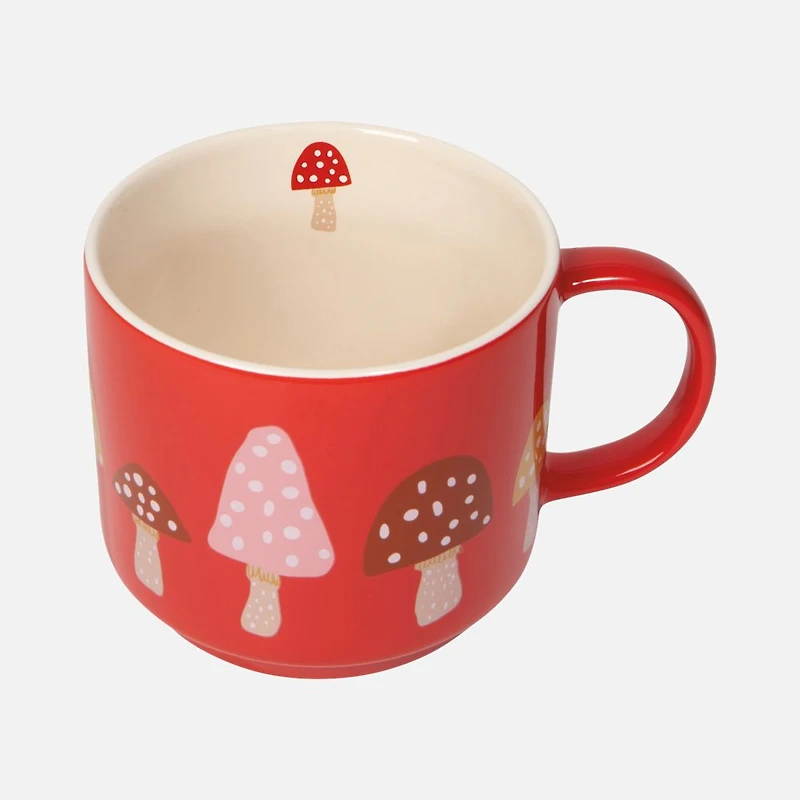 Sip & Sox Toadstool Tasse et bas, ensemble de 2