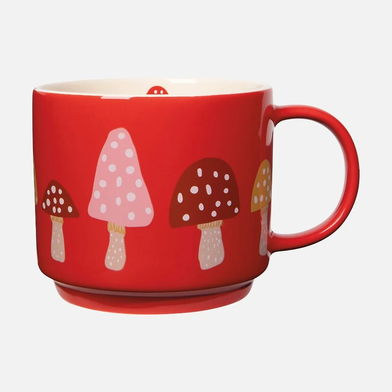 Sip & Sox Toadstool Tasse et bas, ensemble de 2
