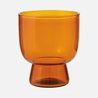 Pedestal Tumbler, 7oz - Amber