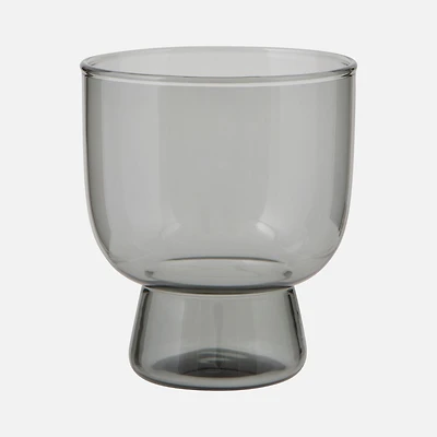 Pedestal Tumbler, 7oz - Smoke