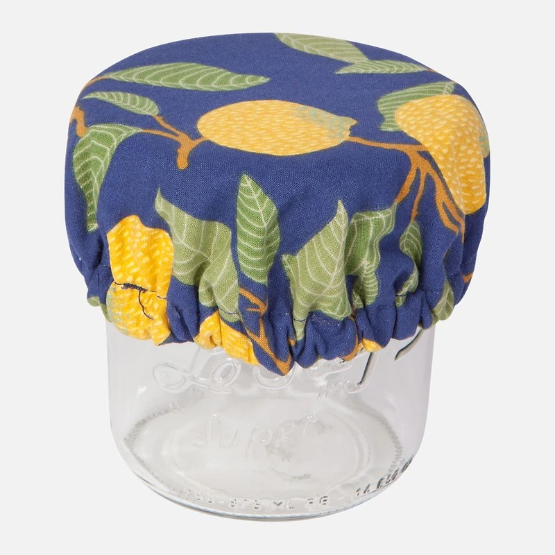 Set of 3 Mini Bowl Covers , Lemons