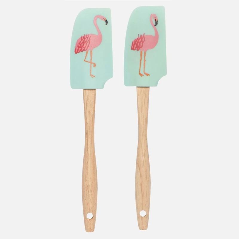 Danica Spatula Mini, Set of 2 - Flamingos