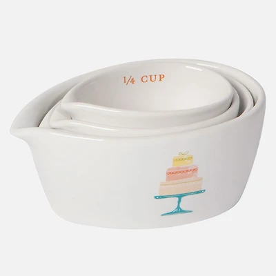 Danica Cake Walk Measuring Cups, Set of 4