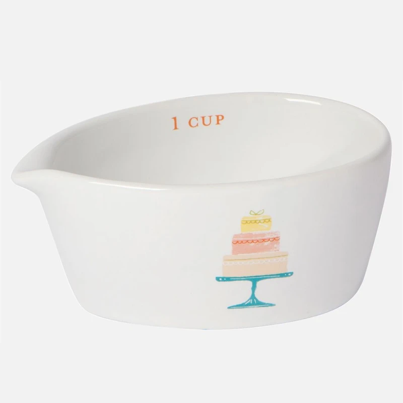 Danica Cake Walk Measuring Cups, Set of 4