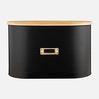 Typhoon Bread Bin - Black 