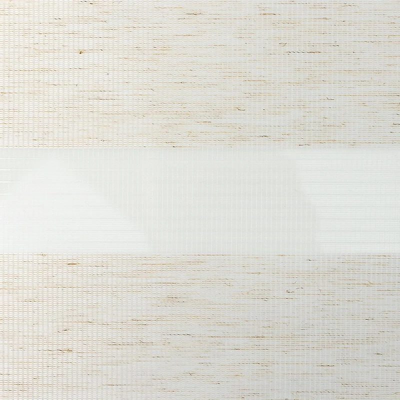 Stores déroulables luxueux à toile alternée jour et nuit « Transition » - lin