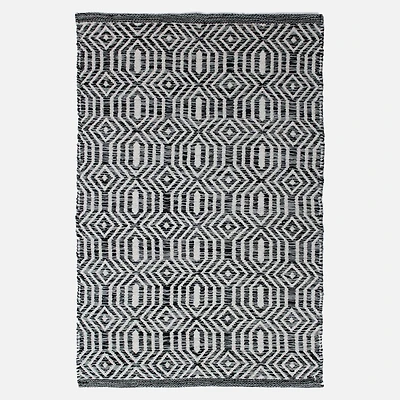 Dhurrie Rug - Grey