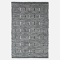 Dhurrie Rug - Grey