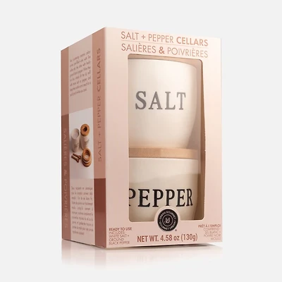 Ceramic Pot Duo Set Salt & Pepper - 130g