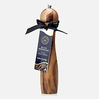 The Aurora Black Peppercorn Acacia Wooden Grinder