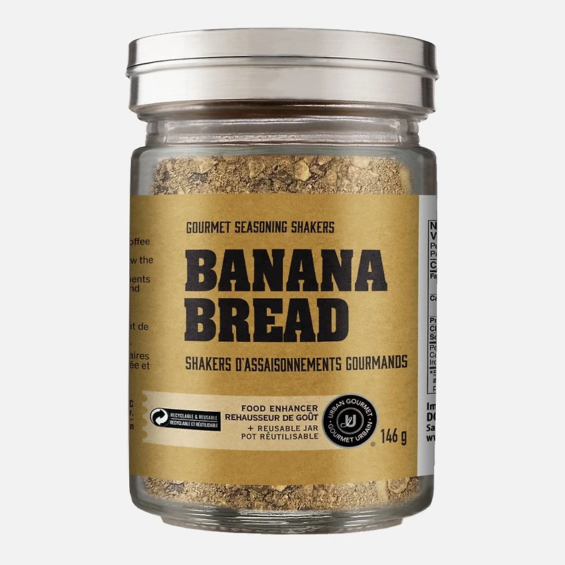 Gourmet Seasoning Shaker - Banana Bread