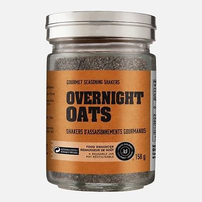Gourmet Seasoning Shakers - Overnight Oats