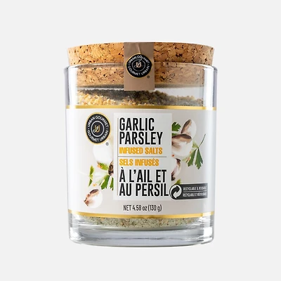 Garlic Parsley Infused Salt - 130g