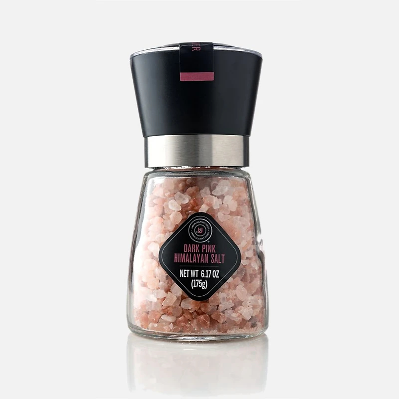 Moulin à sel rose foncé de l'Himalaya « Mini Classic » - 5 po 175 g