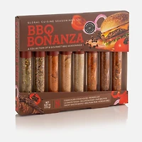 Global Cuisine Ensemble d'assaisonnements, 8 tubes - BBQ Bonanza