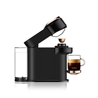 Nespresso® Vertuo Next Premium Coffee & Espresso Capsule Machine  by De'Longhi - Black Rose Gold