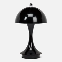 Lampe de table LED Abat-jour en dôme - Noir