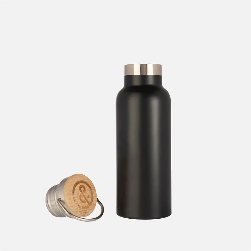&Again Doubled Walled Bottle - Midnight, 500ml