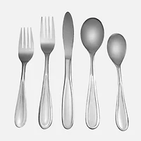 Cilano 20-Piece Flatware Set by David Shaw – Satin Finish