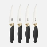 Brooklyn Brass 4-Piece Steak Knife Set by David Shaw