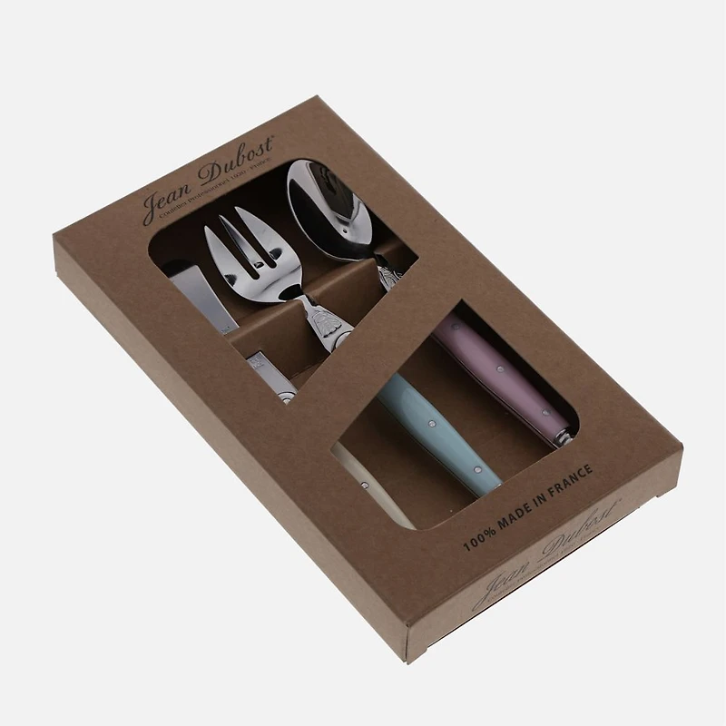 3 piece Cutlery Set For Children by Jean Dubost Laguiole