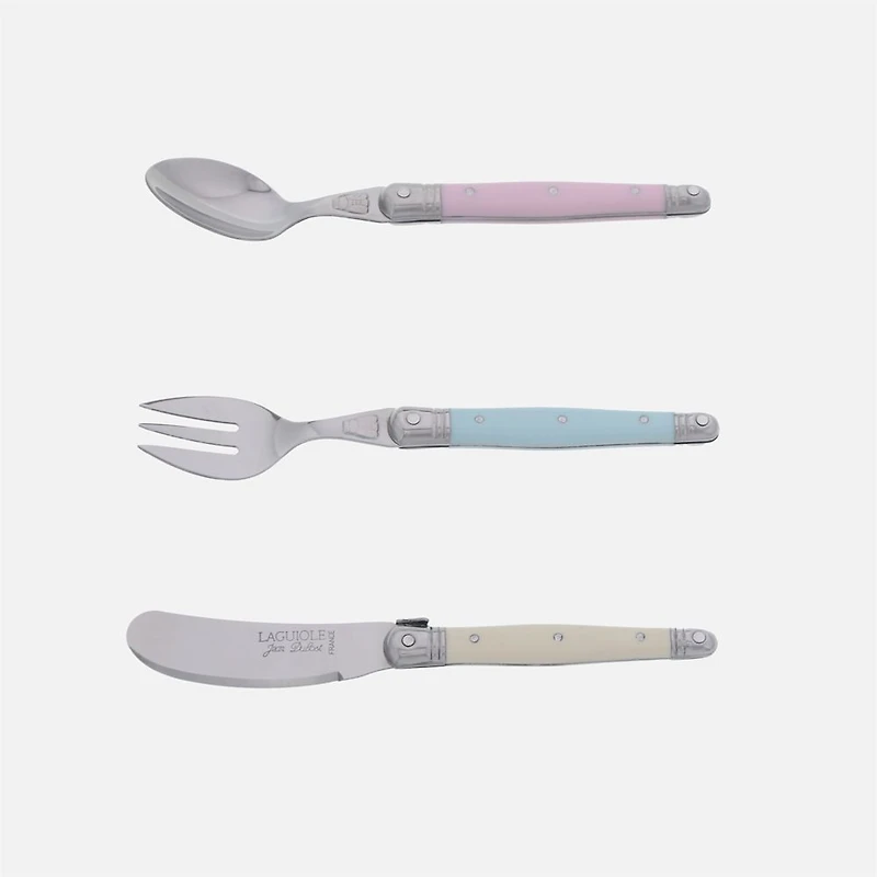 3 piece Cutlery Set For Children by Jean Dubost Laguiole