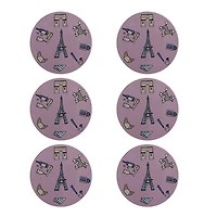 Ensemble de 6 sous-verres « Rome » par Maxwell & Williams