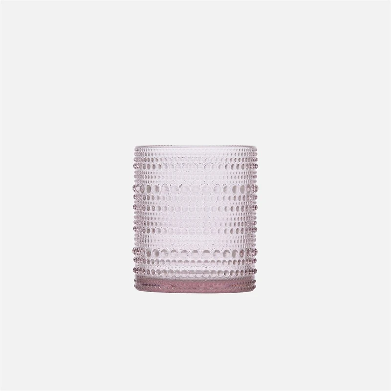 Set of 6 Jupiter Pink DOF Glasses - 10 oz