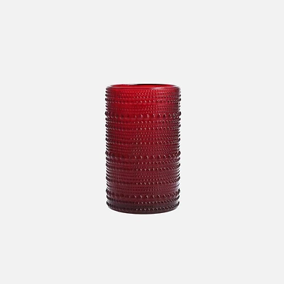 Set of 6 Jupiter Red Ice Beverage Glasses - 13 oz