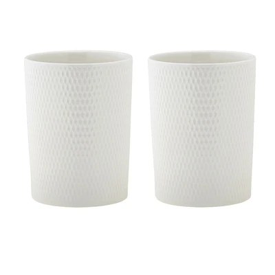 Set of 2 Diamonds Utensil Holder by Maxwell & Williams (12 x 16 cm)