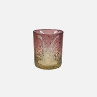 Grand votif en verre, lapin - Assorti