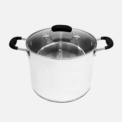 Stainless Steel Stock Pot - 18.5L