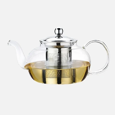 Peace Glass Teapot with Strainer - 1.2L