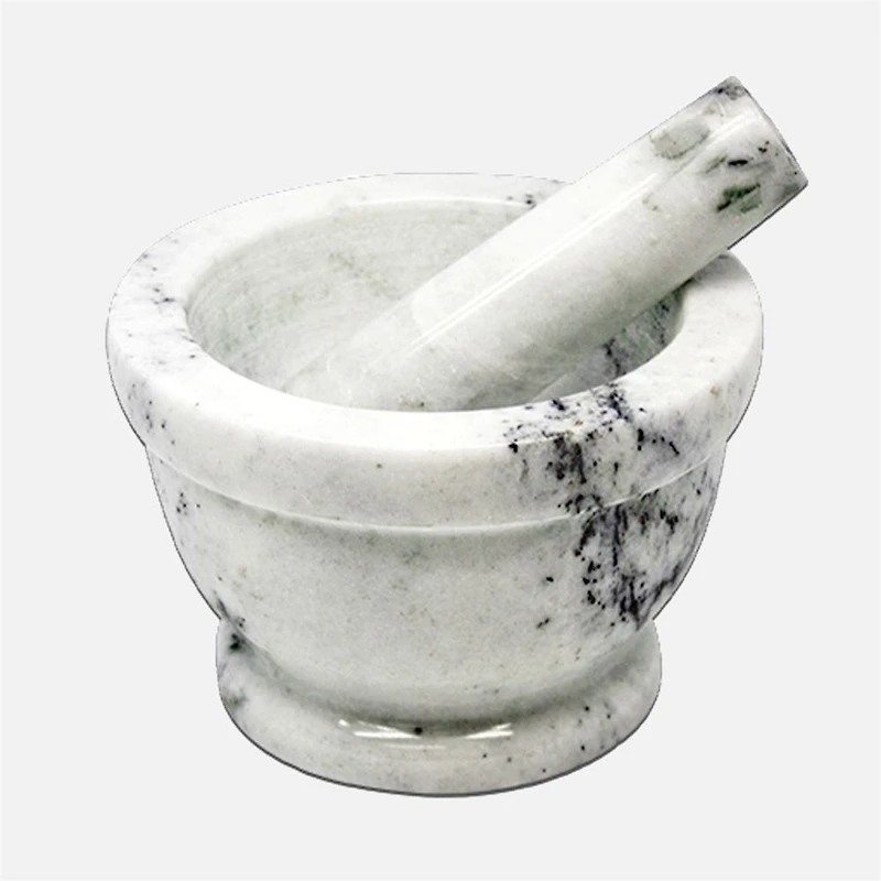 Marble Mortar and Pestle